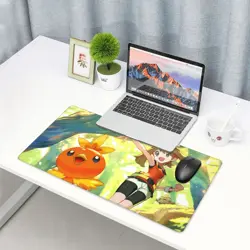 Torchic - Board Card Game Pokemon Playmat Game Mousepad Play Mat of TCG 3990 - Image 3