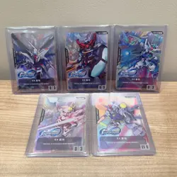5 Pcs2025 Gundam Card Game Chinese G Generation EX Base Tokens Set Promo - Image 1