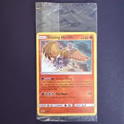Pokemon TCG Shining Ho-Oh SM70 Holo Card Factory Sealed - Image 1