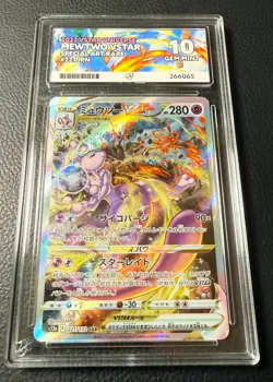 Mewtwo VSTAR 221/172 S12a: VSTAR Universe Holo (Japanese) ACE Gem Mint 10 - Image 1