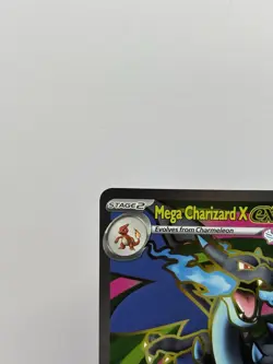 Pokemon TCG Phantasmal Flames Mega Charizard X ex Ultra Rare 109/094 Near Mint - Image 2