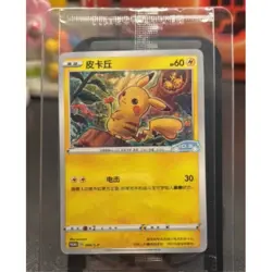 Pokemon S-Chinese Sword & Shield Pikachu 066/S-P Pokemon& VW ID.3 Limited Promo - Image 1