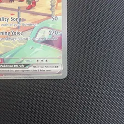Pokemon Skeledirge ex 258/193 Paldea Evolved Illustration Rare Holo 340 HP - Image 2