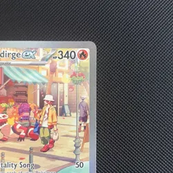 Pokemon Skeledirge ex 258/193 Paldea Evolved Illustration Rare Holo 340 HP - Image 3