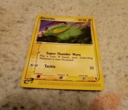 Vintage 2003 Pokemon Electrike E-Reader 53/109 Non Holo EX Ruby and Sapphire - Image 1