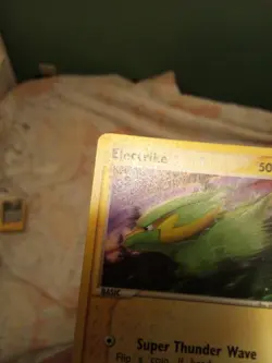 Vintage 2003 Pokemon Electrike E-Reader 53/109 Non Holo EX Ruby and Sapphire - Image 2