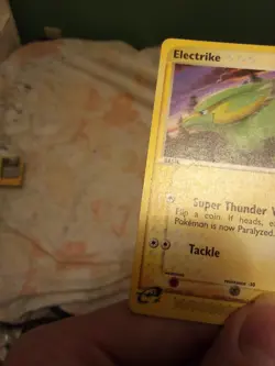 Vintage 2003 Pokemon Electrike E-Reader 53/109 Non Holo EX Ruby and Sapphire - Image 5