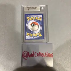 2006 POKEMON EX HOLON PHANTOMS #78 PIKACHU-REVERSE FOIL BGS 9 - Image 2