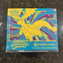 Ascended Heroes Elite Trainer Box - Pokemon Center Exclusive (tear on bottom) - Image 1