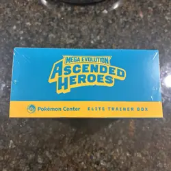 Ascended Heroes Elite Trainer Box - Pokemon Center Exclusive (tear on bottom) - Image 2