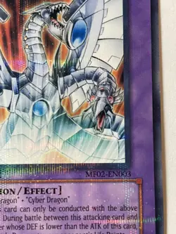 Cyber End Dragon - MF02-EN003 - Parallel Rare - Limited Edition - NM/NP - Image 3