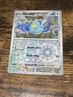 Ducklett 139/167 - Pokemon -Twilight Masquerade SV06 - Reverse Holo - NM - Image 1