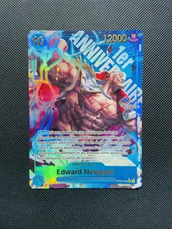 Carte One Piece TCG Edward Newgate OP08-043 Anniversary 1er Anniversaire FR NEUF - Image 2