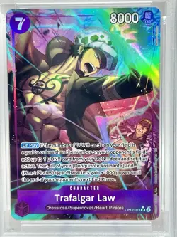 Trafalgar Law (073) (Alternate Art) OP12-073 Legacy of the Master PSA 10 - Image 2