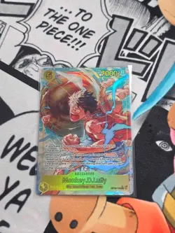 Monkey D. Luffy OP15-119 SEC Parallel Adventure on KAMI's Island ENGLISH NM - Image 2