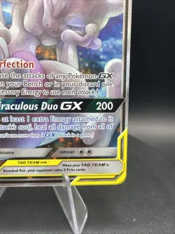 Mewtwo & Mew GX SM191 Sm Promo Holo (Tag Team) Pokemon TCG - Image 4