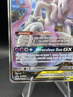 Mewtwo & Mew GX SM191 Sm Promo Holo (Tag Team) Pokemon TCG - Image 5