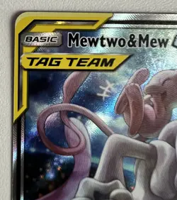 Mewtwo & Mew GX SM191 Sm Promo Holo (Tag Team) Pokemon TCG - Image 5