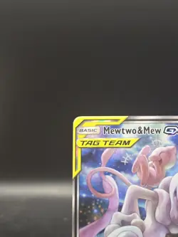 Pokemon TCG Mewtwo & Mew GX SM191 SM: Black Star Promos Holo NM - Image 2
