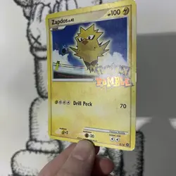 Pokemon Card TCG - Zapdos Promo Stamped Card 8/16 Pokemon Rumble - Image 4