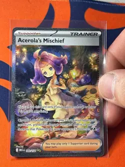 Acerola's Mischief 183/132 Pokemon TCG Mega Evolution Card - Image 1