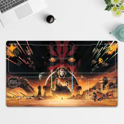 Playmat Darth Maul TCG Starwars : Unlimited Trading Card Game Play Mat Free Bag - Image 1