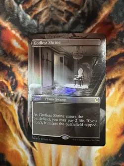 Godless Shrine (Borderless) Ravnica: Clue Edition Foil - Image 1