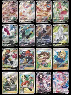 10 Packs - Pokemon TCG Booster Chinese Nine Colors Gathering CS4a C Eevee Heroes - Image 4