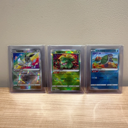 3Pcs Pokemon Chinese Exclusive K Radiant Blastoise Venusaur Eevee Set NM - Image 1