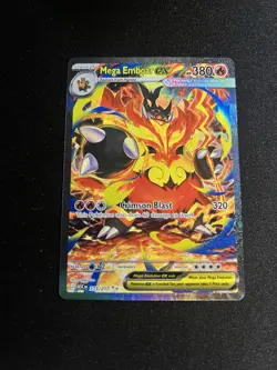 Pokemon TCG Mega Emboar Ex 273/217 Special Illustration Rare Ascended Heroes NM - Image 1