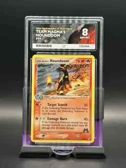 2005 POKEMON EX UNSEEN FORCES #68 POLIWHIRL-REVERSE FOIL Ace 9 + Houndoom 8 - Image 5