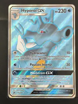 Carte Pokemon Hyporoi GX 66/70 SL7.5 Majeste Des Dragons Soleil & Lune - Image 2