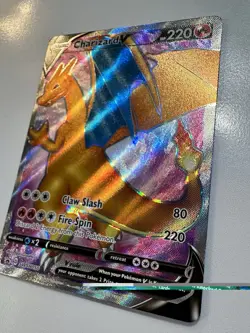 Charizard V SWSH050 Full Art Holo Pokemon Promo NM/MT - Image 2
