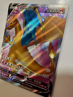 Charizard V SWSH050 Full Art Holo Pokemon Promo NM/MT - Image 3