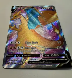 Charizard V SWSH050 Full Art Holo Pokemon Promo NM/MT - Image 5