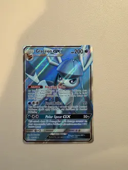Pokemon - Glaceon GX 141/156 Full Art - Ultra Prism Minty Pack Fresh - Image 1