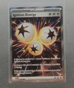 Pokemon TCG Phantasmal Flames - Ignition Energy - 124/094 - Ultra Rare Full Art - Image 1