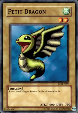 Petit Dragon - LOB-E019 - NM - YuGiOh - Image 1