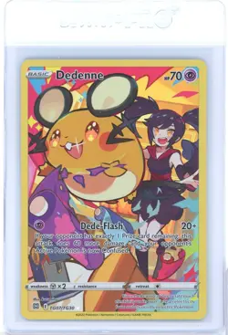 2022 Pokemon TCG Brilliant Stars Full Art Dedenne TG07/TG30 Trainer Gallery - Image 1