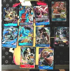 One Piece TCG Chinese 10 Card 2nd Anniversary Exclusive Combo Set NM 2024 - Image 1