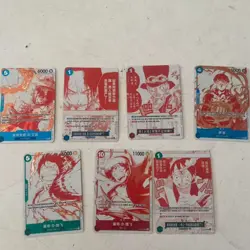 One Piece Chinese 3rd Anniversary Treasure Event Pack 7 Set Holo OP07/10/13 NM - Image 1