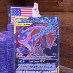 Pokemon TCG Greninja & Zoroark GX Holo Ultra Rare Card Unbroken Bonds 107/214 - Image 4