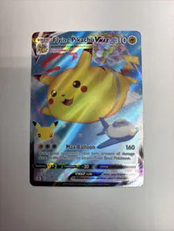 Pokemon Celebrations Flying Pikachu VMAX Holo Full Art Ultra Rare Card 007/025 - Image 1