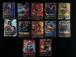 League of Legends Riftbound Chinese TCG Card OGN 12 Pcs Rare Card Brand New - Image 1