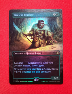 Tireless Tracker #318 x1, NM/Mint pack fresh, MTG Innistrad Remastered, FOIL - Image 1