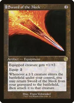 [MTG] Sword of the Meek (Retro Frame) (059) (BRR) NM - Image 1