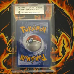 Lapras 10/62 Fossil Unlimited Holo Rare Beckett 8.5 English Pokemon TCG - Image 2