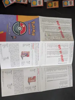 Pokemon BADGES (24) League some Sealed Vintage Rare Wizards 1999/2000 - Image 4