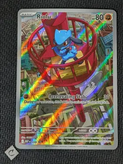 Riolu MEP 10 Mega Evolution ETB Black Star Promo Pokemon TCG NM - Image 1