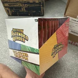 Pokemon TCG Ascended Heroes Tech Sticker Collection Case X12 Sealed - Image 1